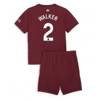 Camisa de time de futebol Manchester City Kyle Walker #2 Replicas 3º Equipamento Infantil 2024-25 Manga Curta (+ Calças curtas)